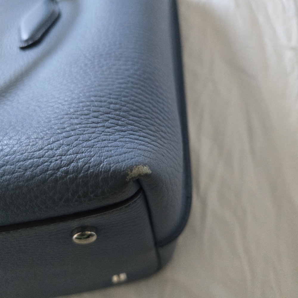 Tod's Blue Leather Women's Bag - Picture 11 of 16